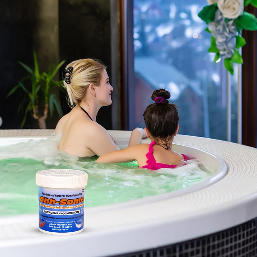Buy AhhSome Hot Tub Cleaner Clean Pipes & Jets Gunk Build Up