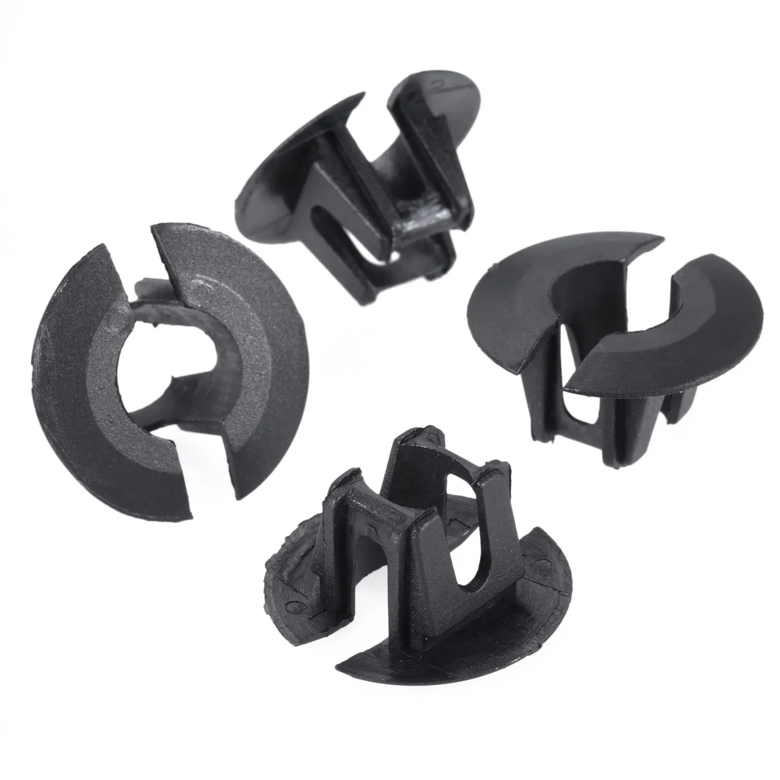 YTQMoreBNZ 15Pcs Car Front Air Deflector Grommet For 15733970 C & K GM Trucks Automobile Accessories Tool Parts Black Nylon Grommet
