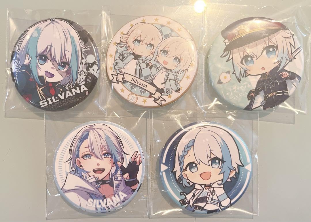 SILVANA しるばーな CleeNoah クレノア 缶バッジ 缶バ ハート SILVANA しるばーな CleeNoah クレノア 缶バッジ 缶バ ハート