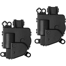 2PCS HVAC Heater Blend Air Door Actuator For Chrysler 200 Sebring Cirrus Dodge Avenger Journey Caliber 2014 2015 2016 2017 Ram ProMaster 1500 2500 3500 Jeep Wrangler Patriot Compass 68018109AA 604-029