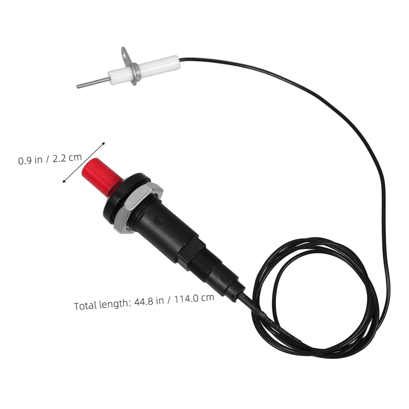 FONDOTIN Gas Stove Igniter Kit Push Button Spark Generator for BBQ Grills Outdoor Cooking Lightweight Technology for Reliable Ignition Compatible