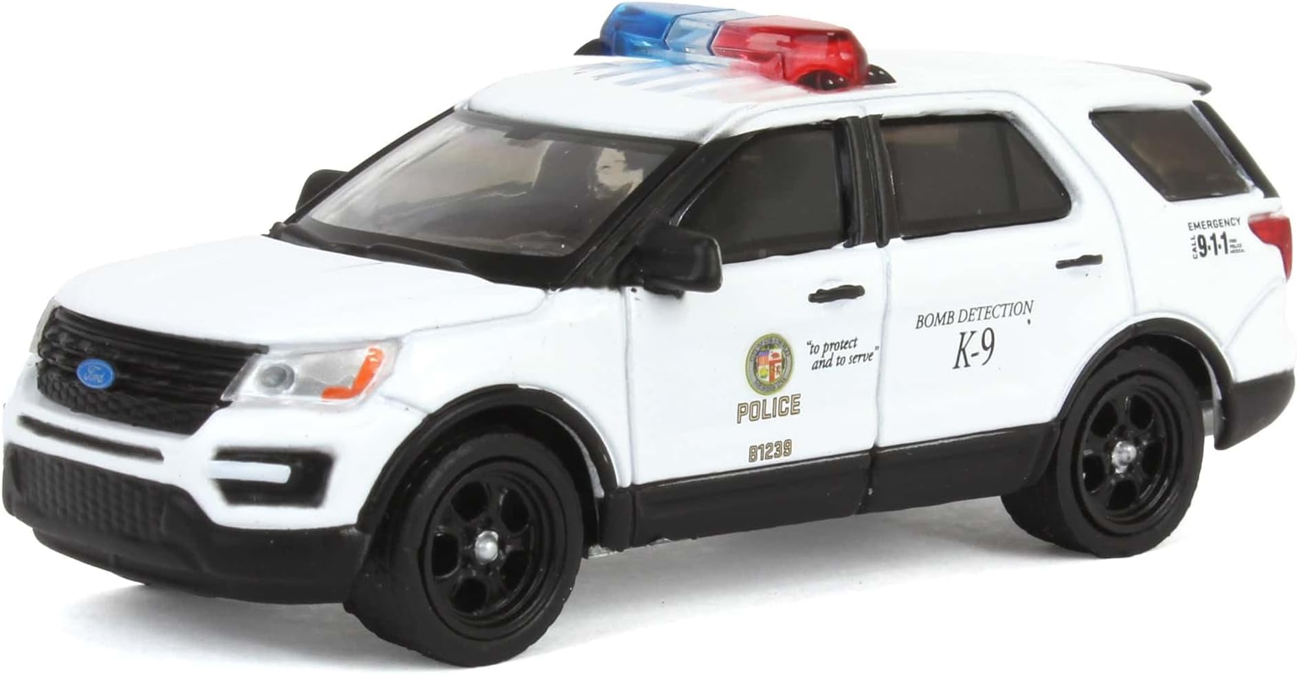 1/64 2017 Police Interceptor Utility, LAPD Bomb Detection 30518