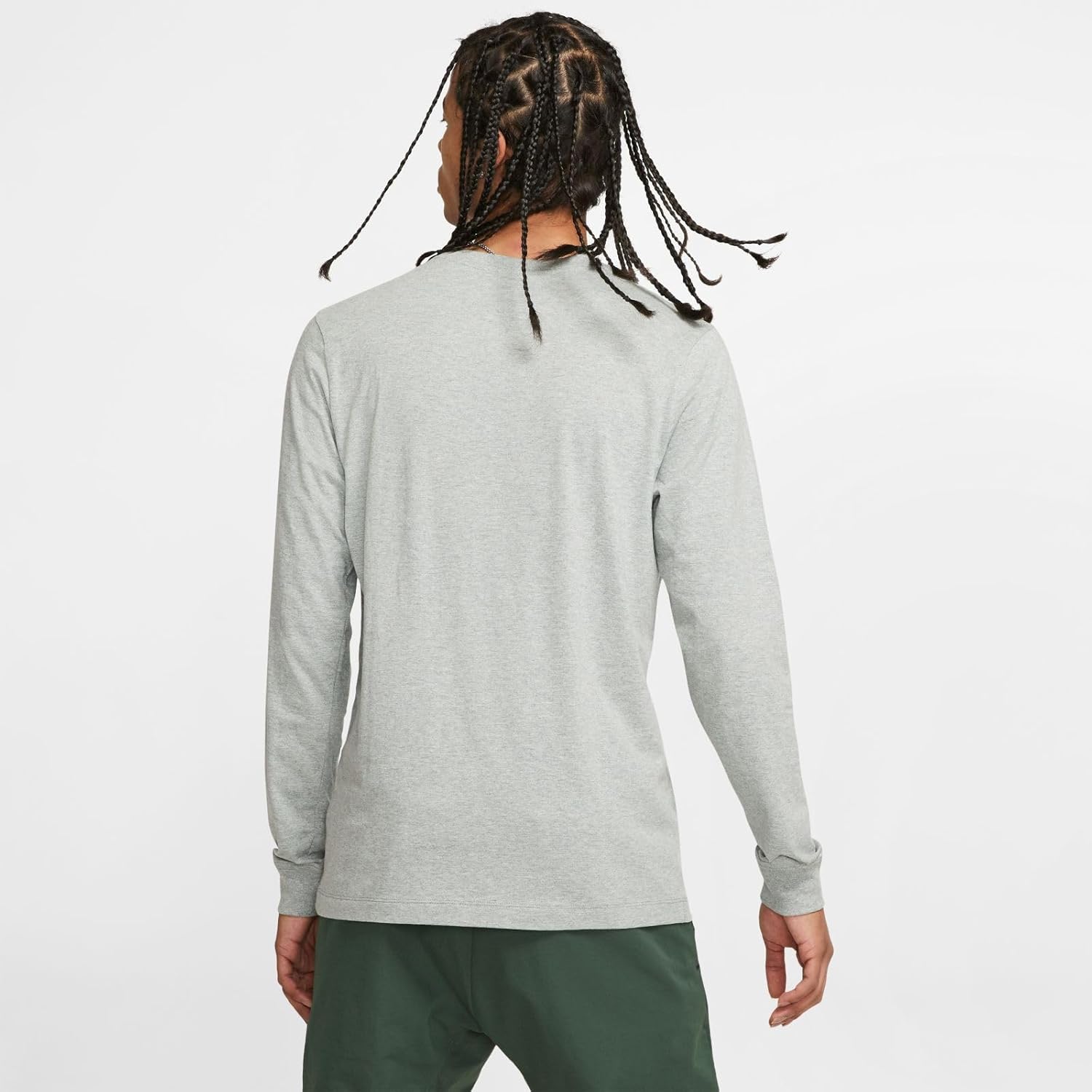 Nike Mens Sportswear Long Sleeve Tee Icon Futura - Image 3