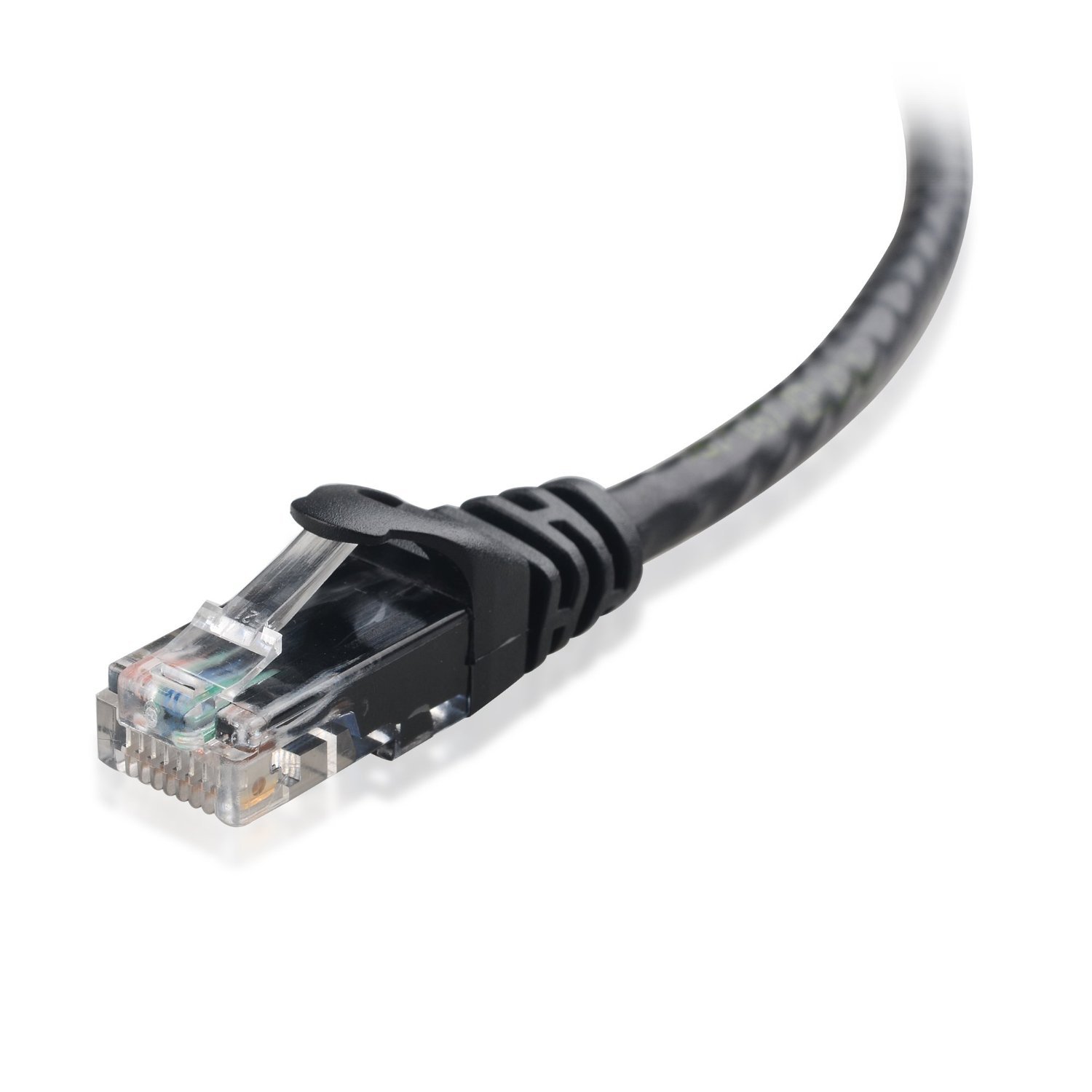 Cable Matters Snagless Cat 6 Ethernet Cable 30 ft (Cat 6 Cable, Cat6 Cable, Internet Cable, Network Cable) in Black : Electronics