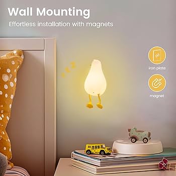 Amazon.co.jp : Zreal 横たわるフラットダックナイトライト 壁