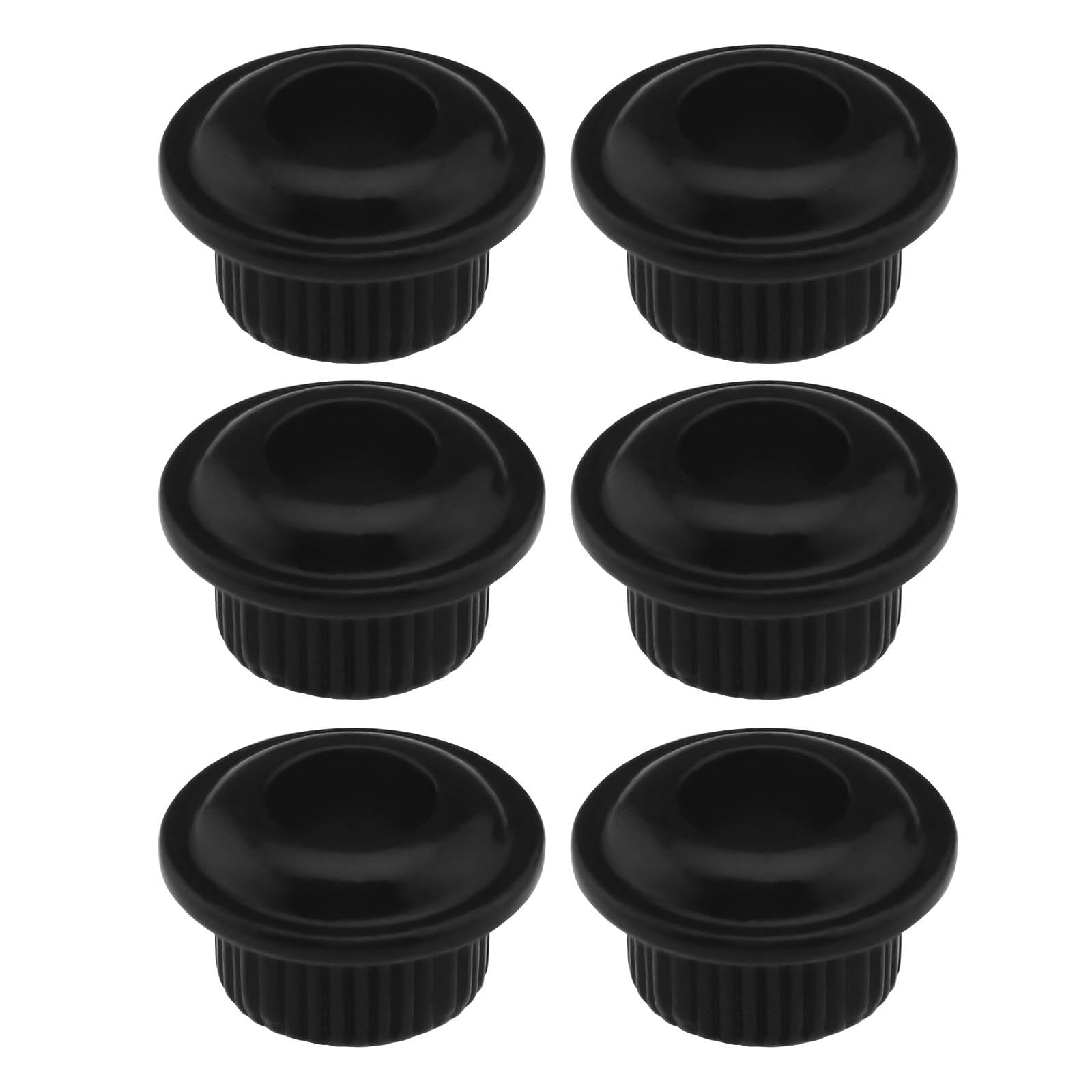 6 Puntali Per Corde Chitarra - Manicotti Metallici Semi-Chiusi, Accordatori Argento - Foto 7