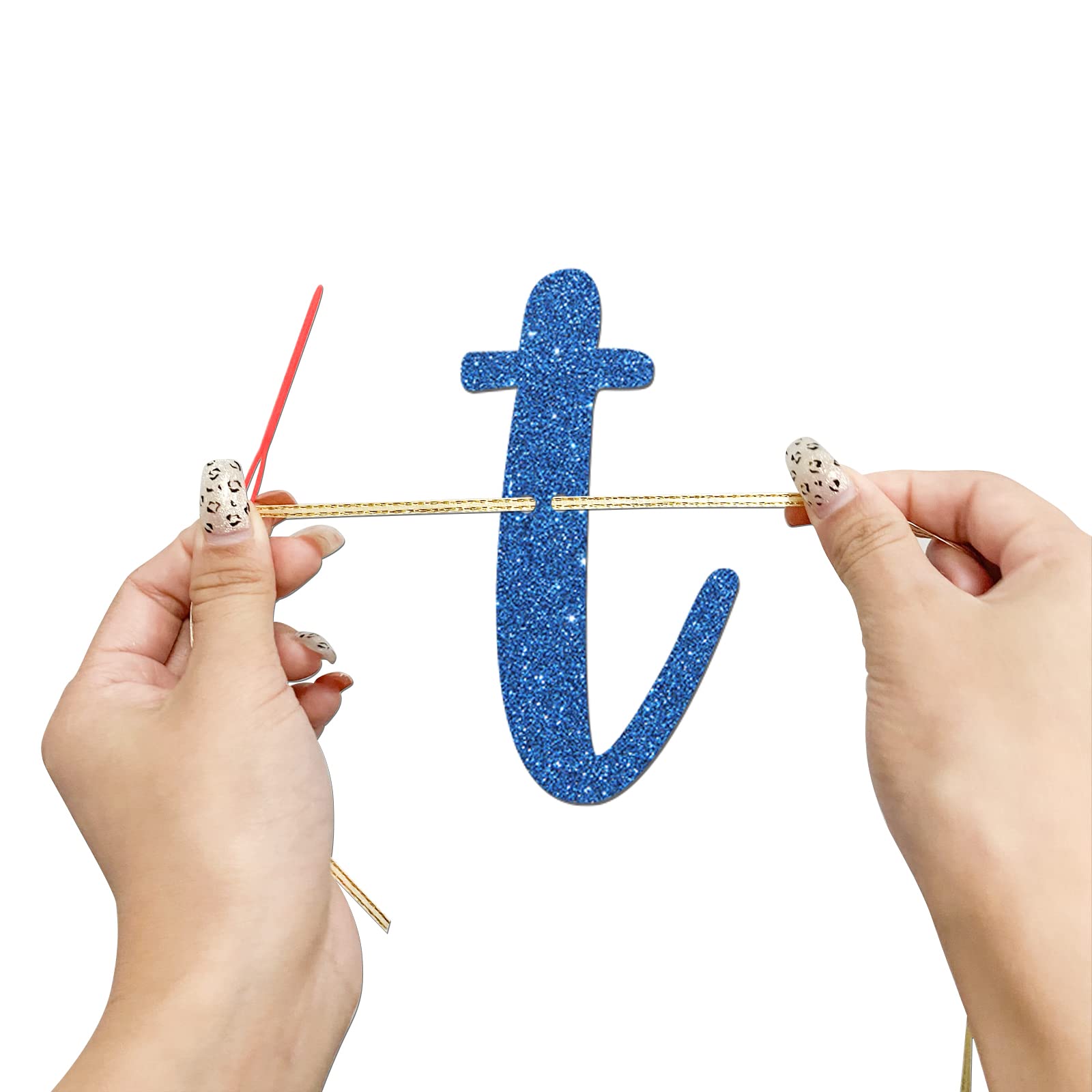Tenhaisi Grazie Banner Blu Navy Glitter, Wedding Bridal Shower, Festa del Ringraziamento Decorazioni, Festa di Fidanzamento, Perfetto Matrimonio Decorazione Forniture