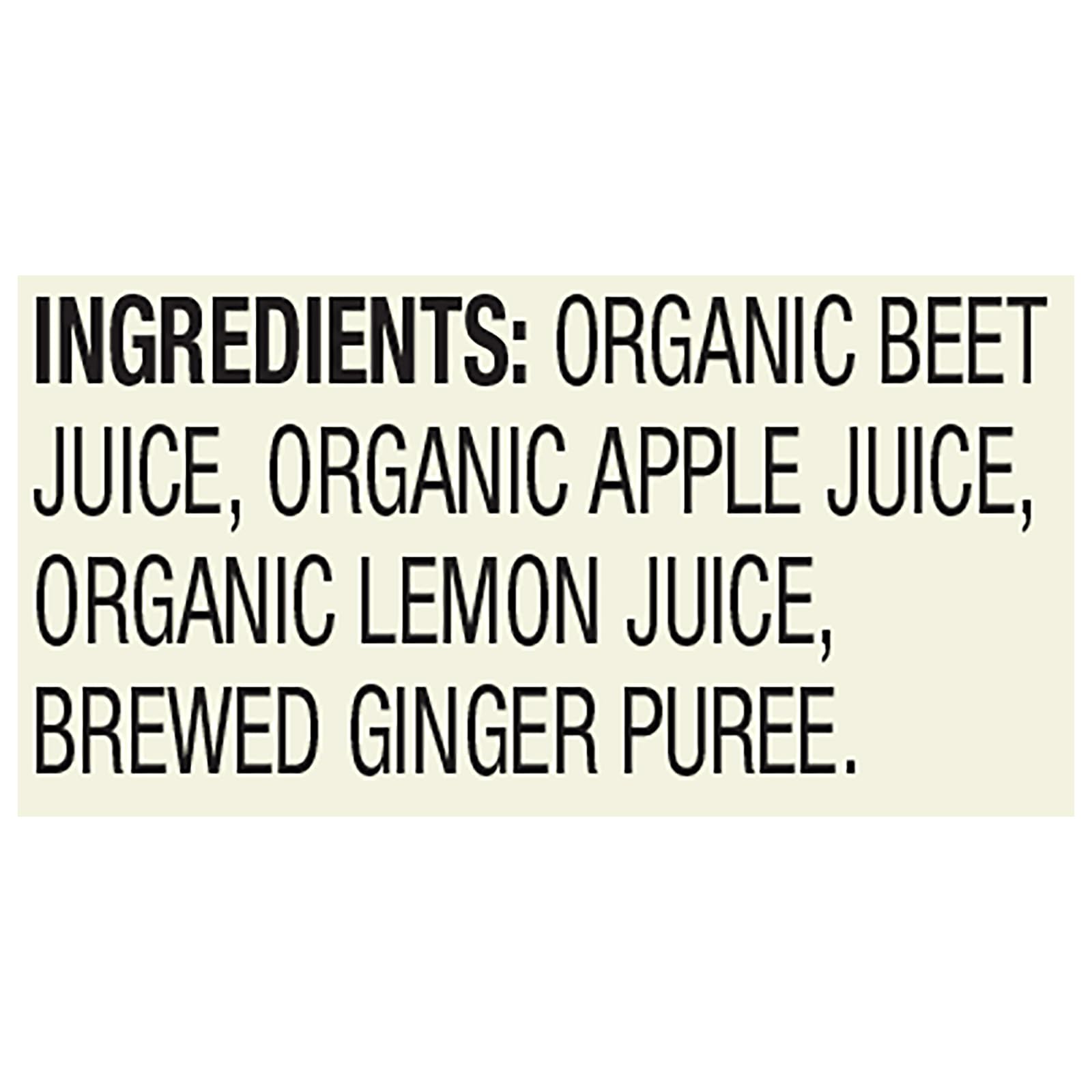 RW KNUDSEN Organic Beet Apple Ginger Juice Beverage, 32 FZ