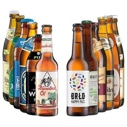 S&uuml;ddeutsches Bierpaket - 12 regionale Biere aus s&uuml;ddeutschen Brauereien