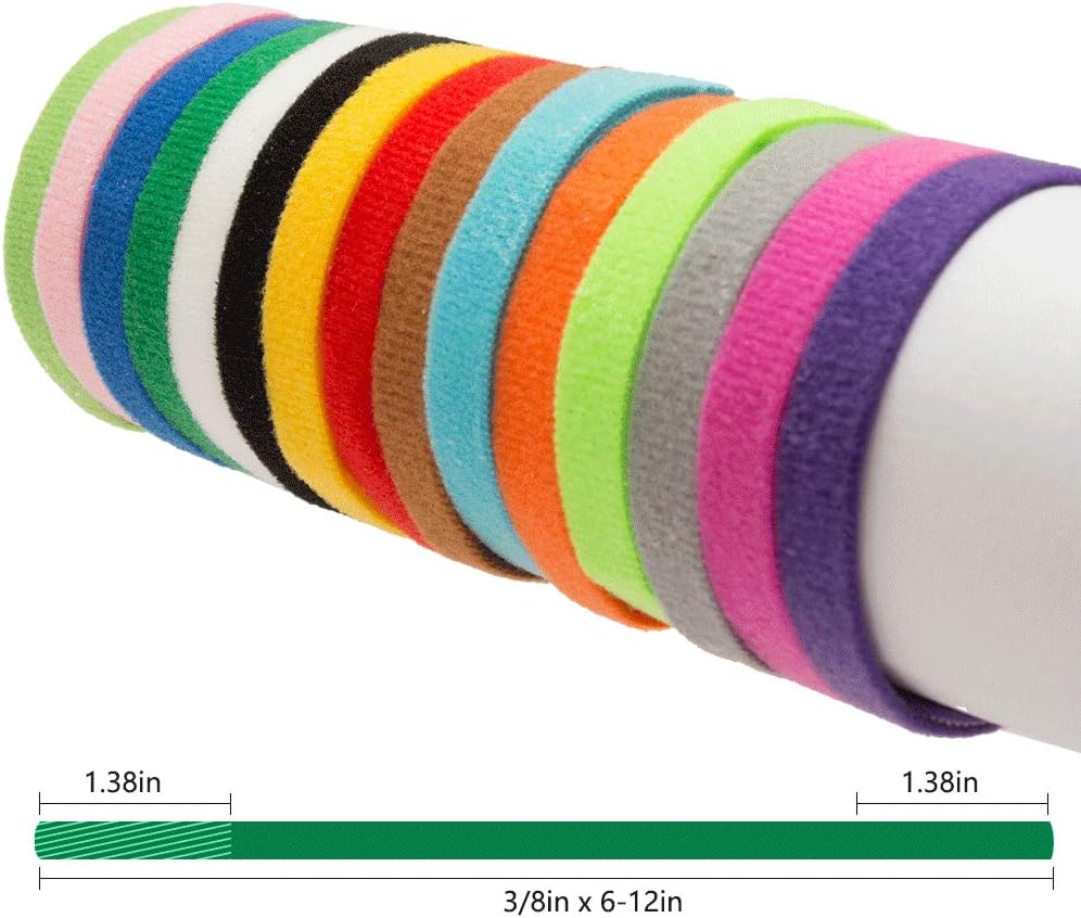 30 Pcs/Set Puppy ID Collar with 4 Record Keeping Charts- Double Sided Soft Identification Bands - Adjustable Whelping Collars for Newborn Pets - 15 Colors