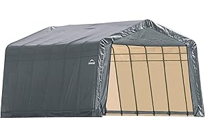 ShelterLogic 62693 12' x 24' x 10' Peak Style Shelter