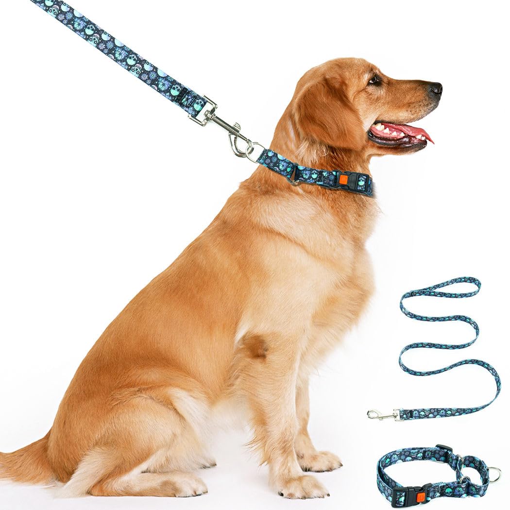 Martingale Hundehalsband – Mit Schnellentriegelung, Für Kleine Bis Große Hunde, Aus Weichem Nylon