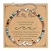 C-leen Birthday Gifts for Mom, Wave Bracelets Mother Mama Moms Gift from Daughter, Birthday Mothers Day Gifts for Mom Mother Mama Jewelry