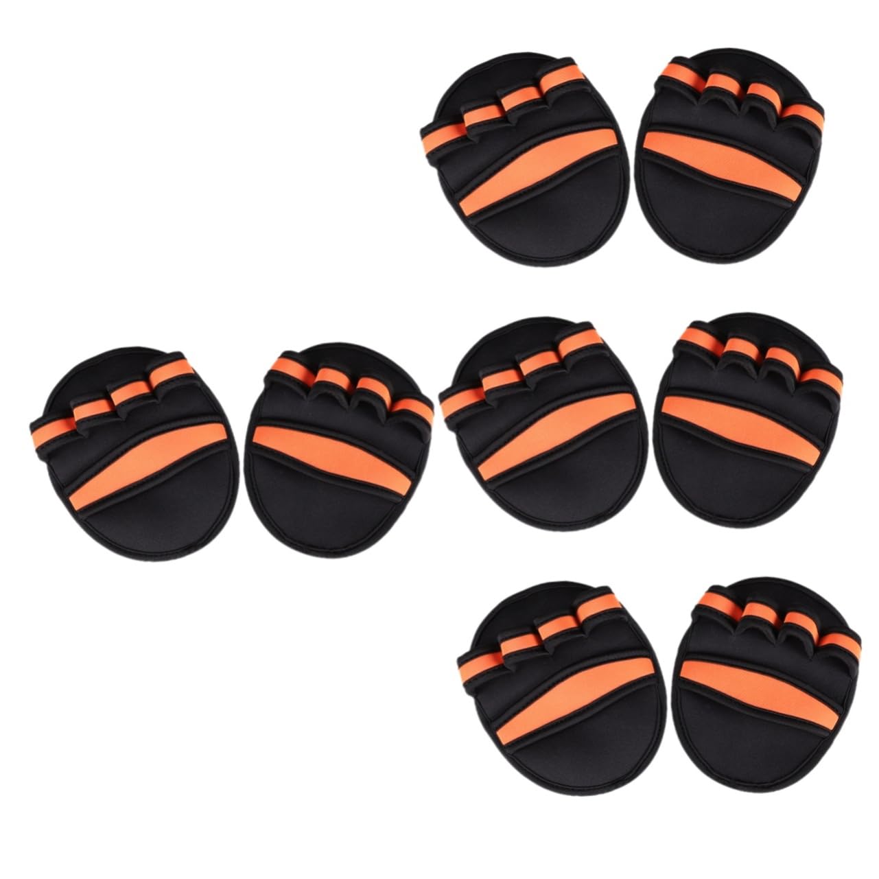 INOOMP 4pares Guantes De Entrenamiento De Gimnasio para Hombres Protección para Levantamiento De Pesas Diseño y Transpirable Agarre Antideslizante para Fitness y Ejercicios Casa