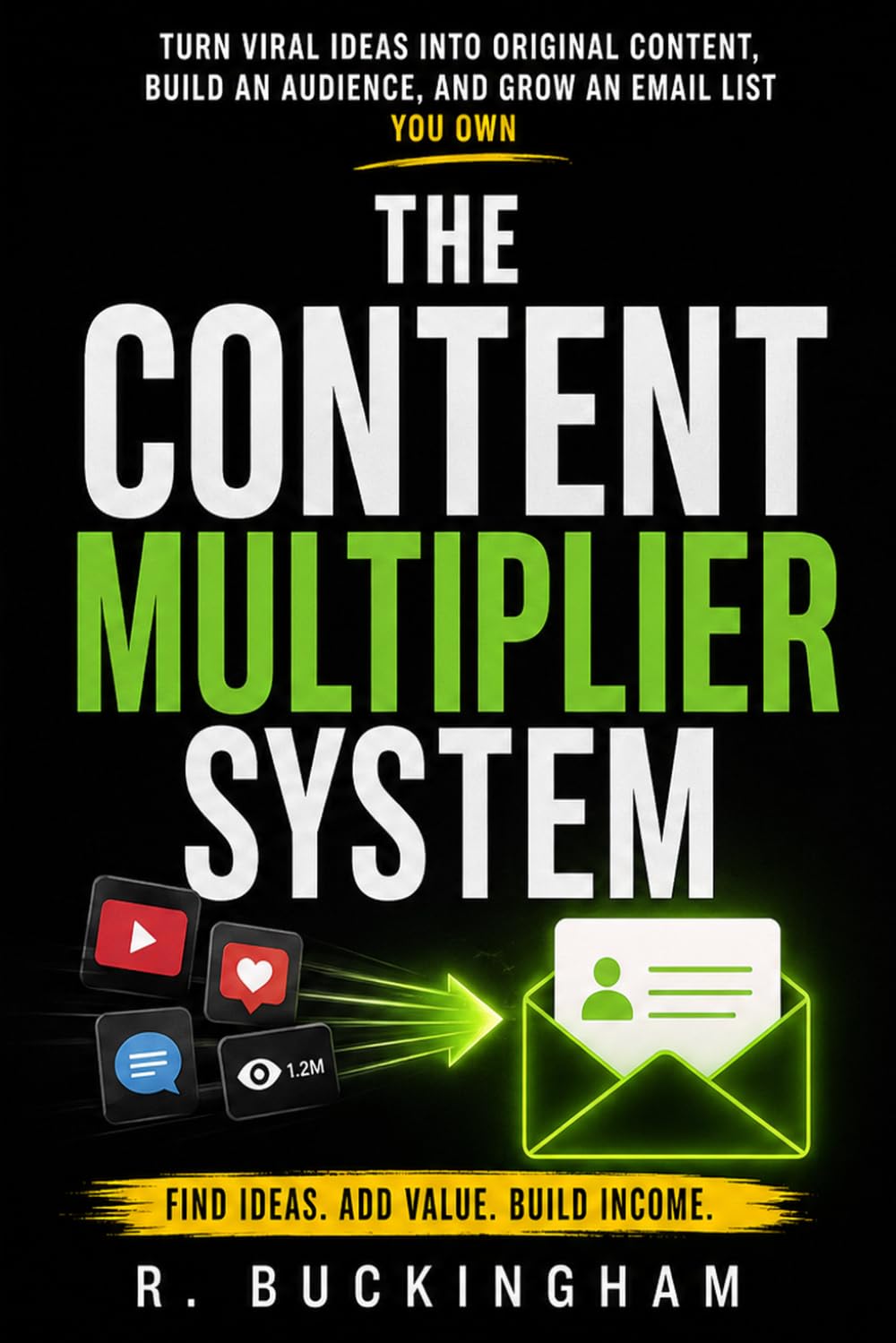 The Content Multiplier System: Turn Viral Ideas Into Original Content, Build an Audience, and Grow an Email List You Own