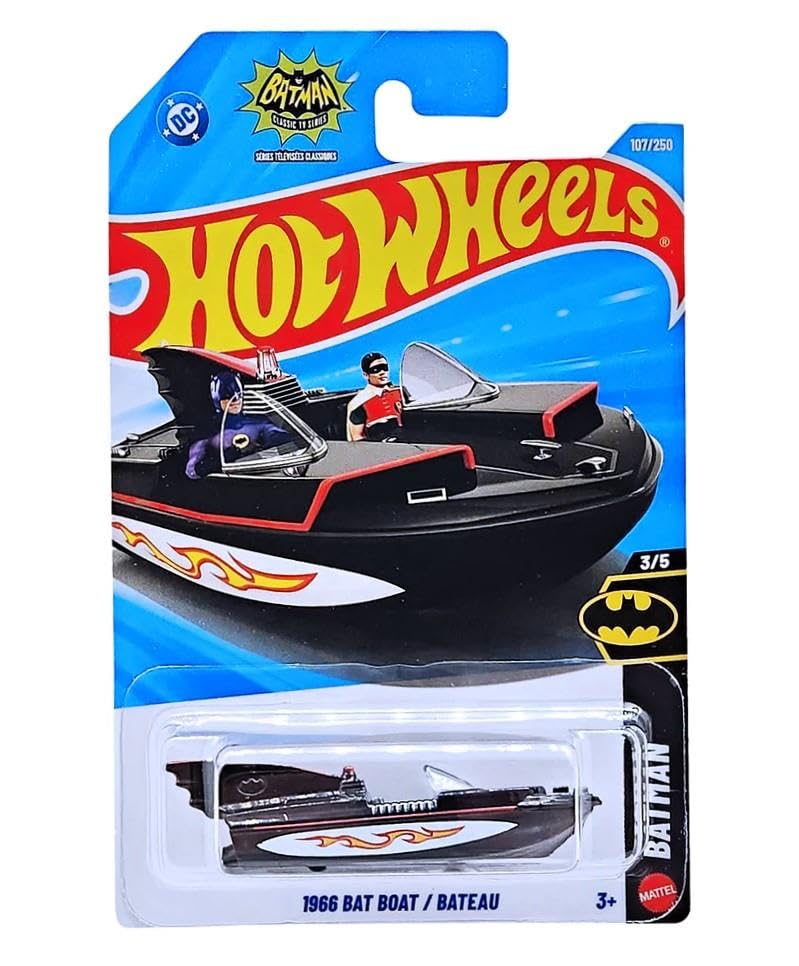 Hot Wheels Tekli Arabalar 1966 BAT BOAT (KISA KART) JJJ67
