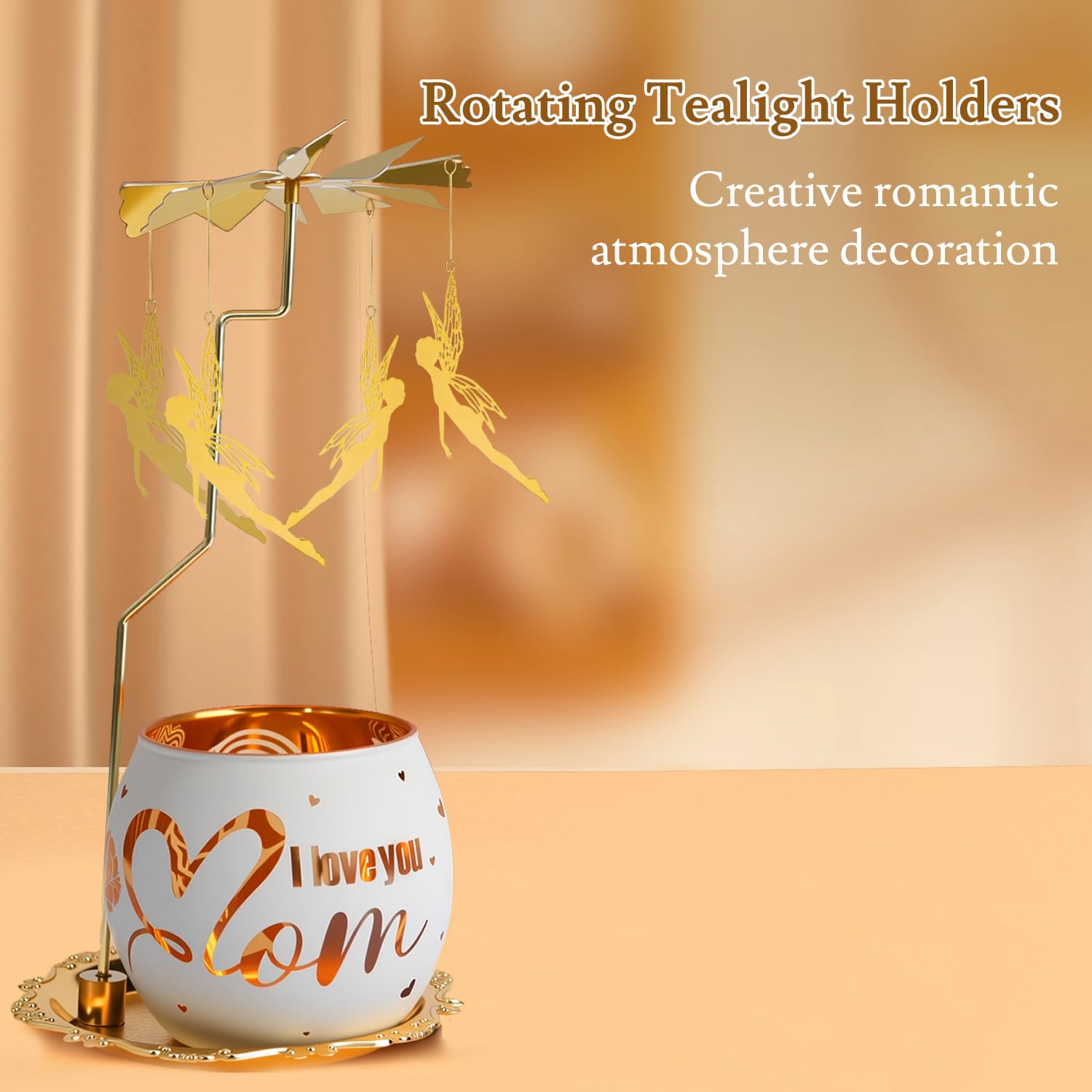 Portacandela antivento con incisione, regalo per donne, regalo per la festa della mamma, portacandela antivento con incisione, regalo di compleanno, regalo di Natale, idea regalo personalizzata