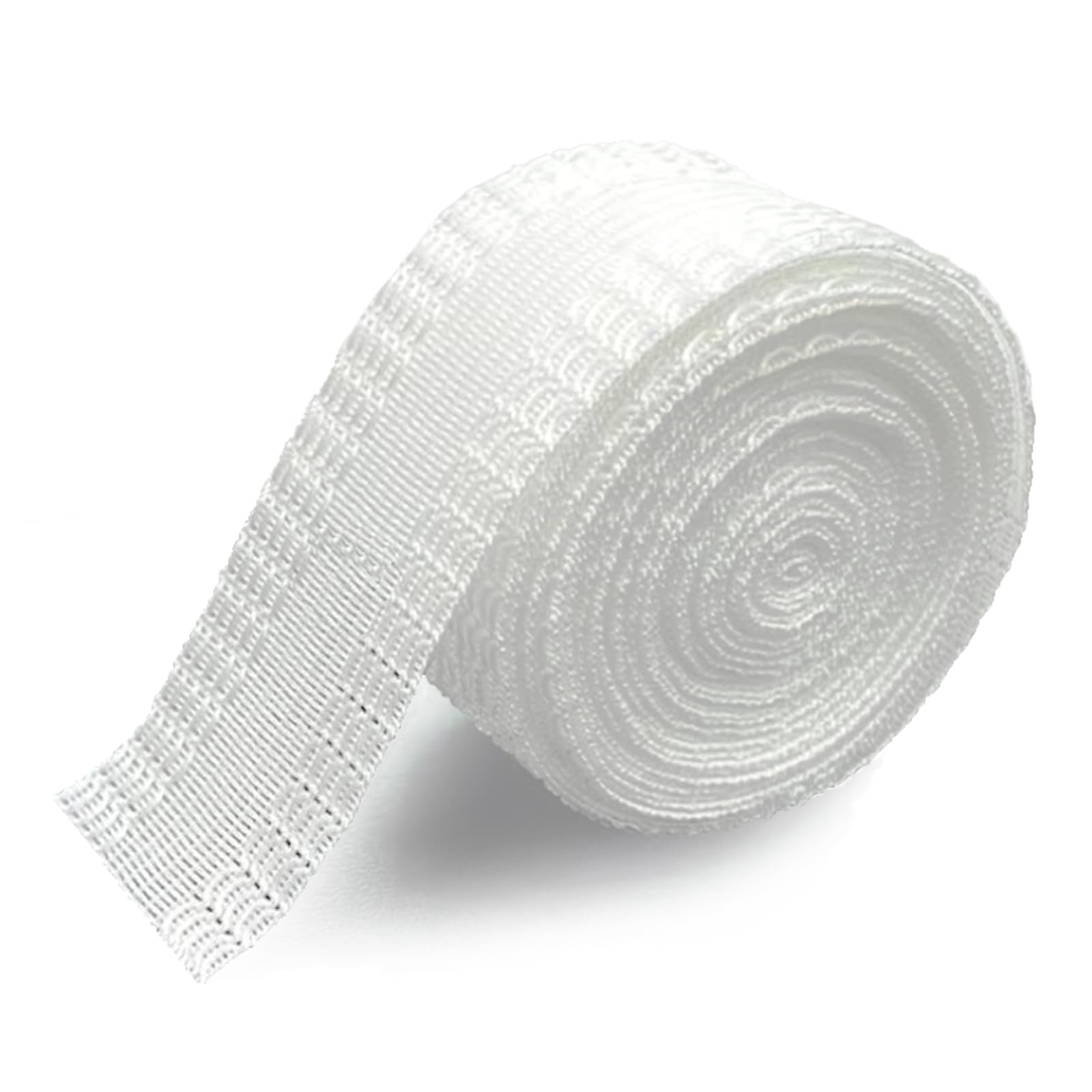 Marcobrothers Iron-on Instant Hem Tape 22 Yard, Permanent No Sew Hemming Tape, Washable Hem Adhesive Tape, Hem Fabric Tape (White, 22 Yard / 1 Roll)