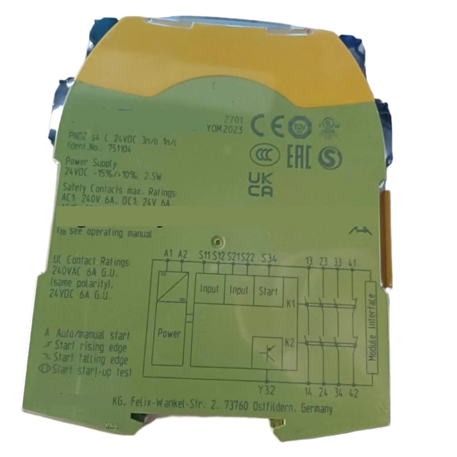 YMUGUEGH 1pcs Relay 751104 772140(772140)