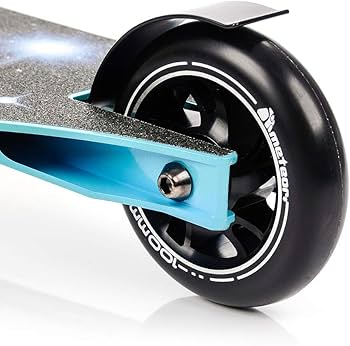 Futchoy Step, kickscooter voor volwassenen en kinderen, met vering, 200 mm, inklapbaar, in hoogte verstelbaar… - Brommobiel kopen