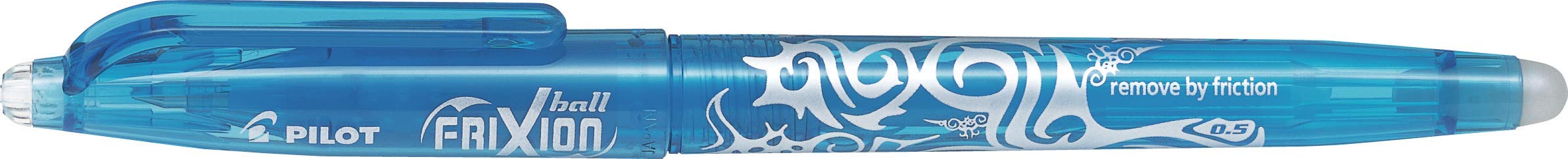 Pilot Frixion Lot de 12 stylos roller effaçables Pointe fine 0,5 mm Bleu clair