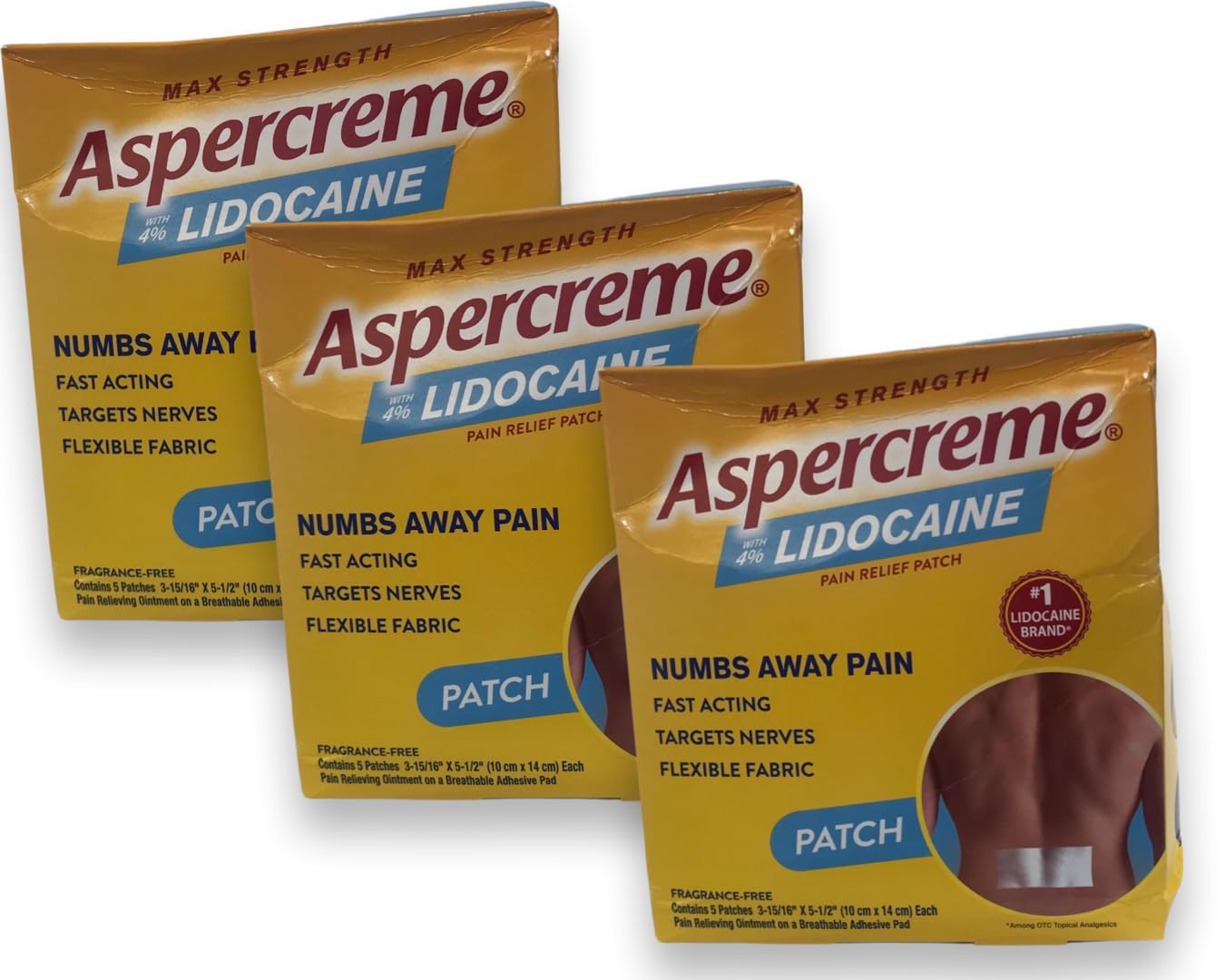 Aspercreme Lidocaine Patch (Size 5ct)