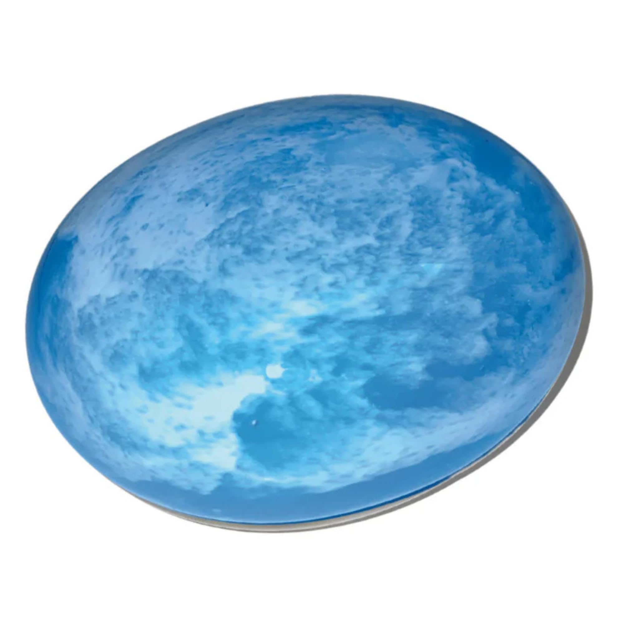 Serenity Urns Glass Pebble Ashes Cremation Hair Token Urn Adult Pet Male Female Child Ashes Urn (Summer Sky Glass)