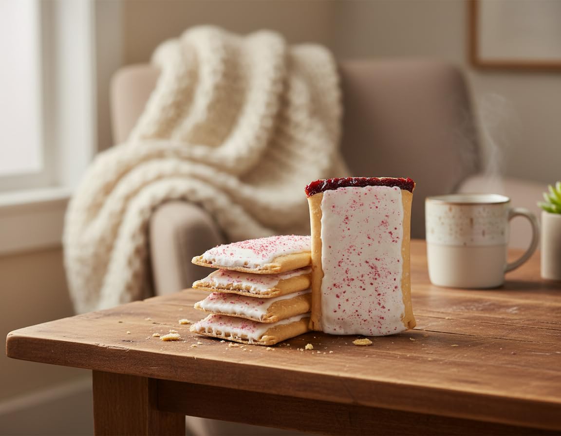 Katz Gluten Free Iced Holiday Berry Toaster Pastries. Limited Edition Kosher Breakfast Snack. Free of Dairy, Peanuts, Tree Nuts, and Sesame, No Artificial Color. (8Pk)