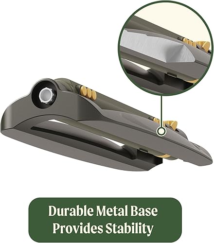 Miniatura 3 de Vego Aspersor oscilante turbo con base de metal y 20 boquillas de precisión, ajustable en 3 vías para cubiertas de patio y césped grandes de hasta