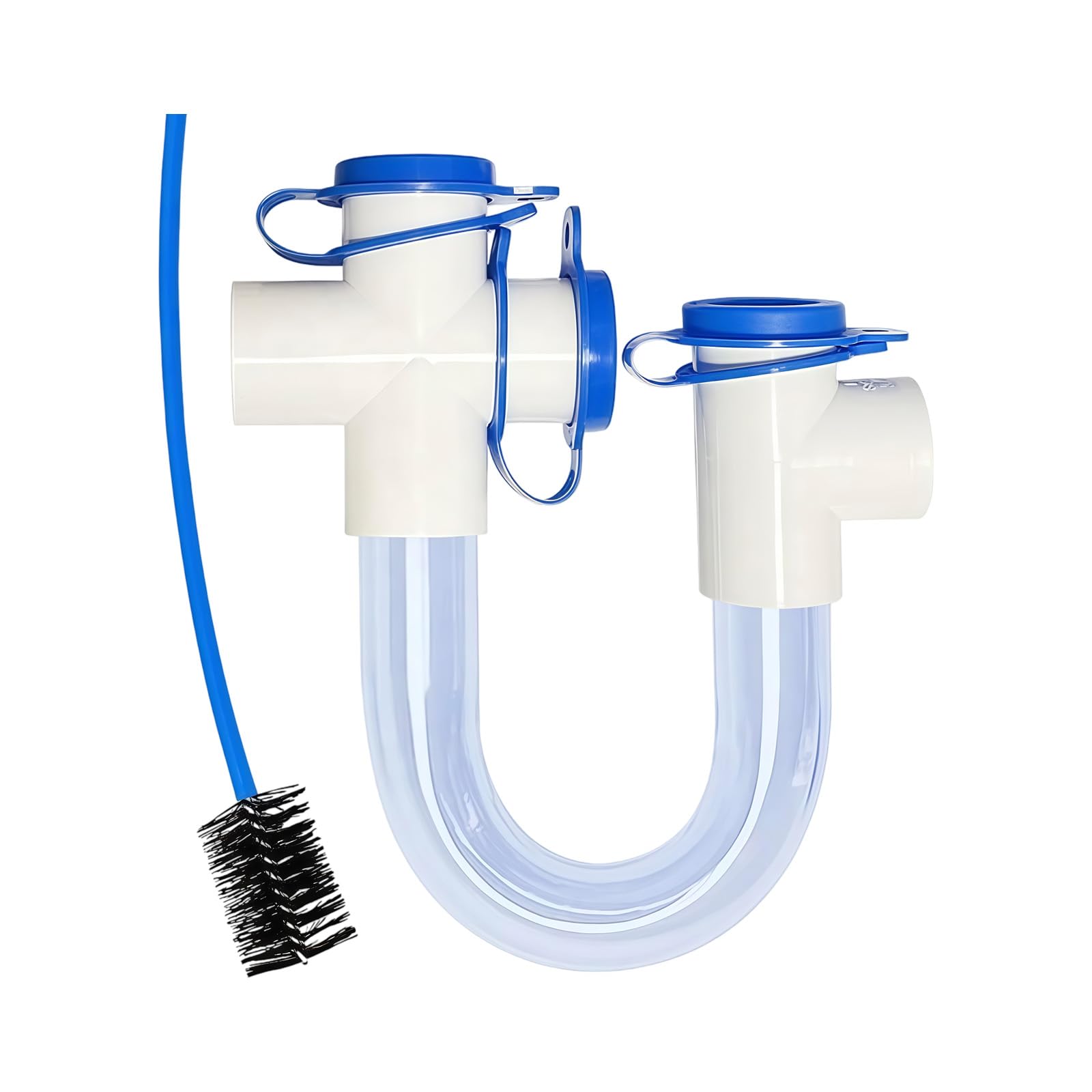 Elnwnnkc Multicolor 3 / 4Inch Standard Condensate With Brush Air Conditioners U Bend For Drainage Prevents Backflow For Effectively Drains