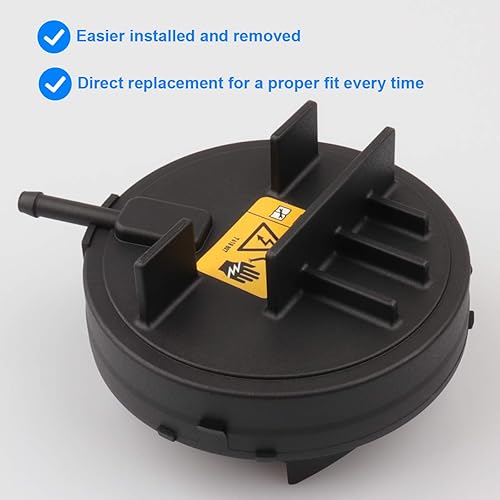 Miniatura 4 de Cubierta de válvula de motor PCV, repuesto 11127552281 compatible con BMW N20 N26 N51 N52 Engine E70 E82 E83 E90 E91 E92 E93-2008-2013 128i,