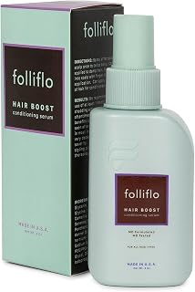 Folliflo Hair Boost Leave-In Conditioner Spray Serum for Hair Growth and Hair Shedding Treatment - Up to 90 Day Supply