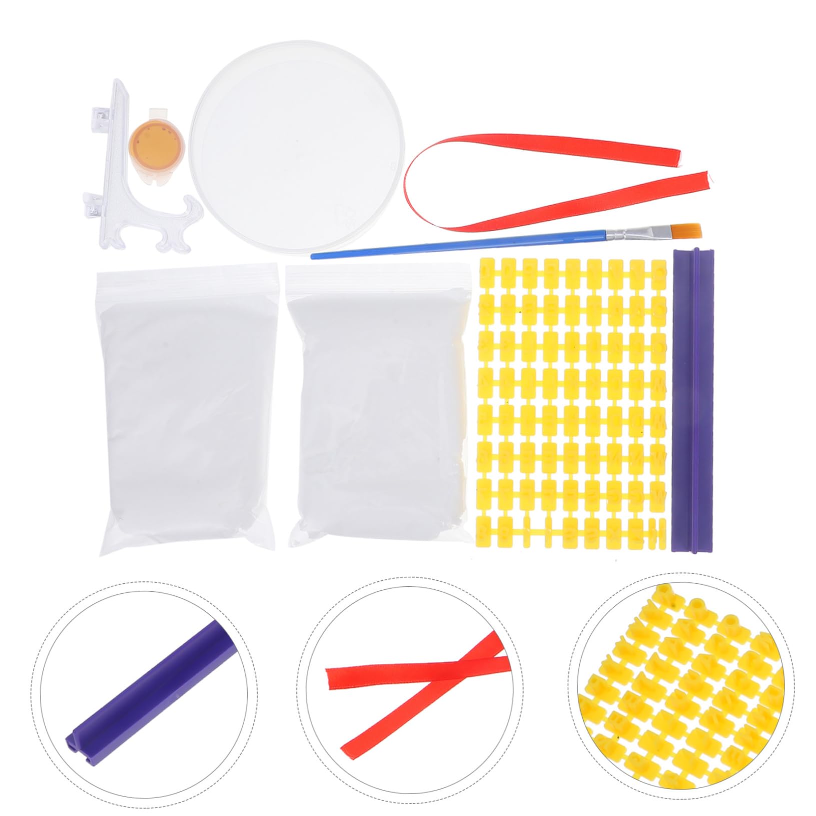 Beatifufu Baby Handprint Footprint Kit Baby Casting Kit Easy to Use Hand and Footprint Mold Set for Decorations