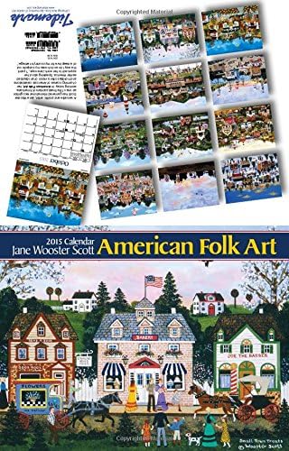 American Folk Art 2015 Calendar Calendar – Wall Calendar, June 15, 2014