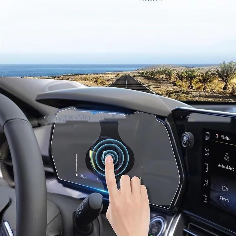 Anti-rayures verre trempé 11" pour écran instrument Chevrolet Trax 2024