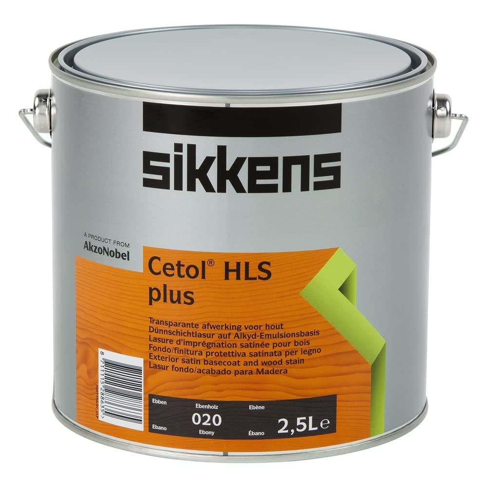 B&Q -  Cetol Hls Plus Woodstain Paint2.5 LitreEbony (020)