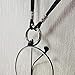 TERAISE Eyeglass Necklace Classic Fashion Metal Ring Sunglasses Necklace Glasses Holder Contains glasses cloth