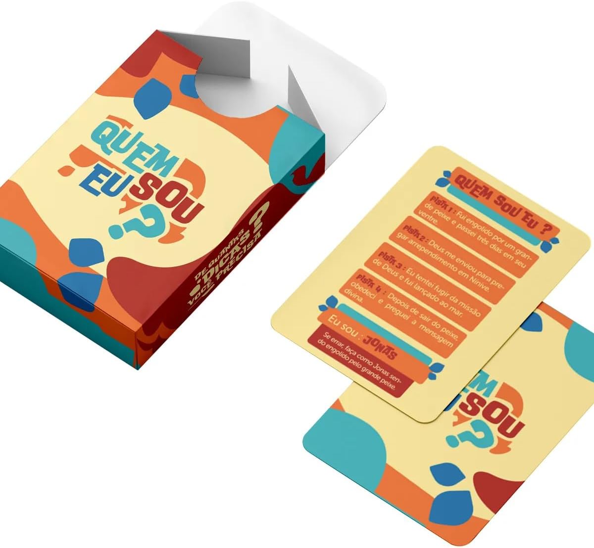 Jogo Bíblico de Cartas | Quem Sou Eu - Penkal