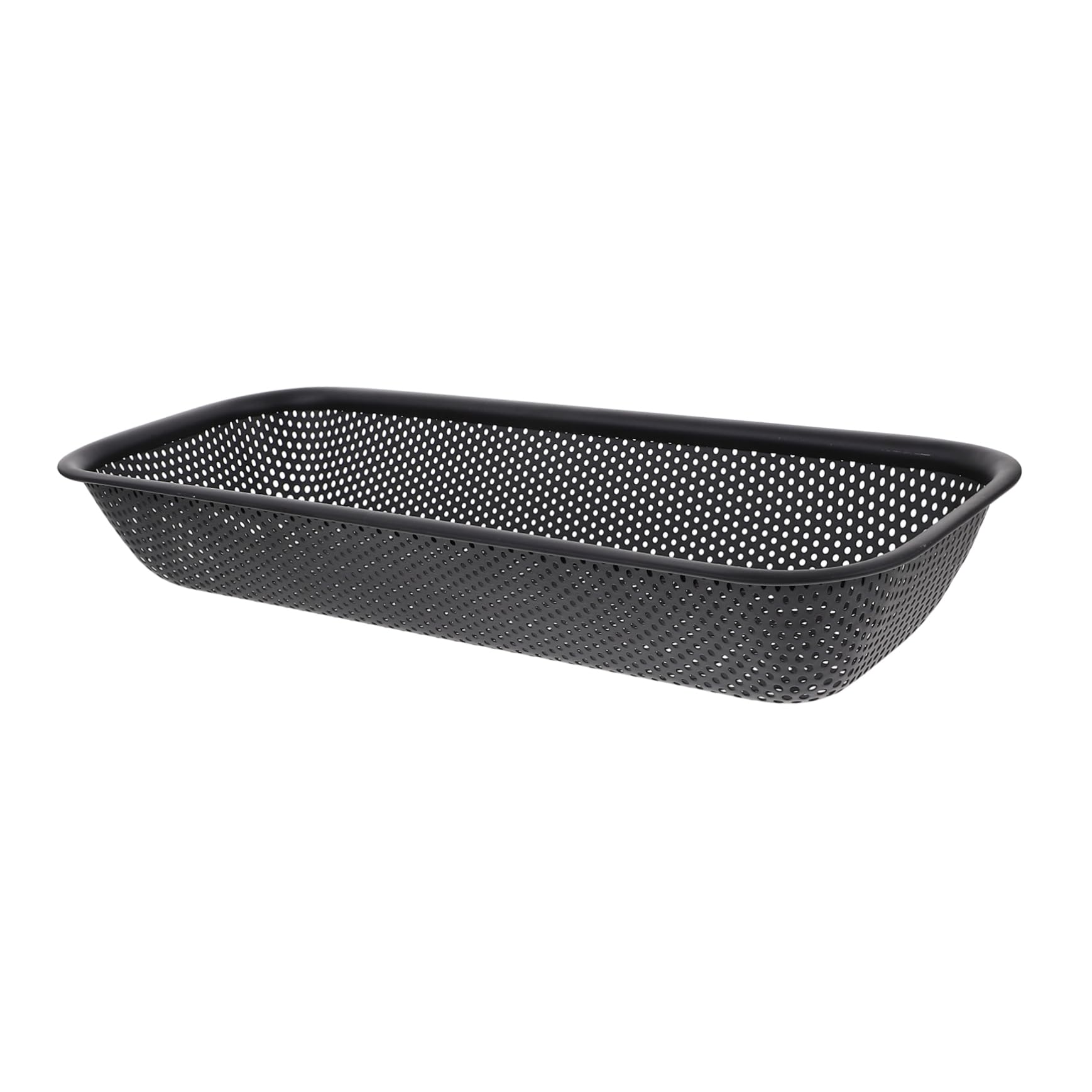 GALPADA 5 Piezas Cesta de Drenaje de Acero Inoxidable Soporte para Cubiertos Cesta escurridor de Cubiertos Puerta cestas almacenaje Cesta almacenaje Cesta de Drenaje de lavavajillas Black