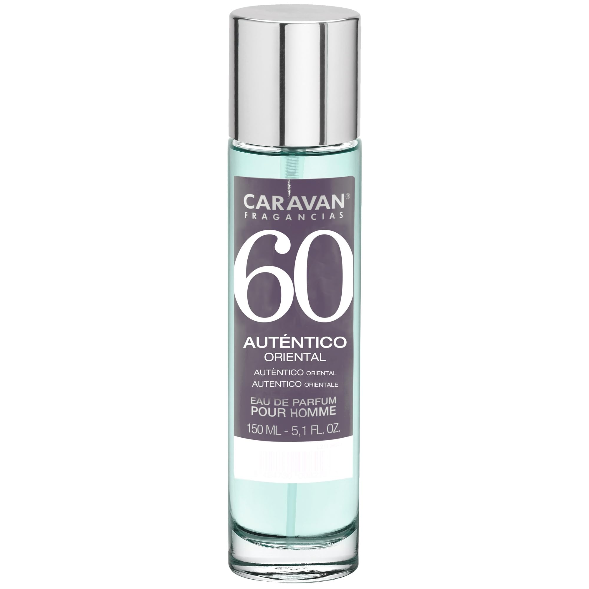 Set de 6x 150ml Caravan perfume de hombre Nº60
