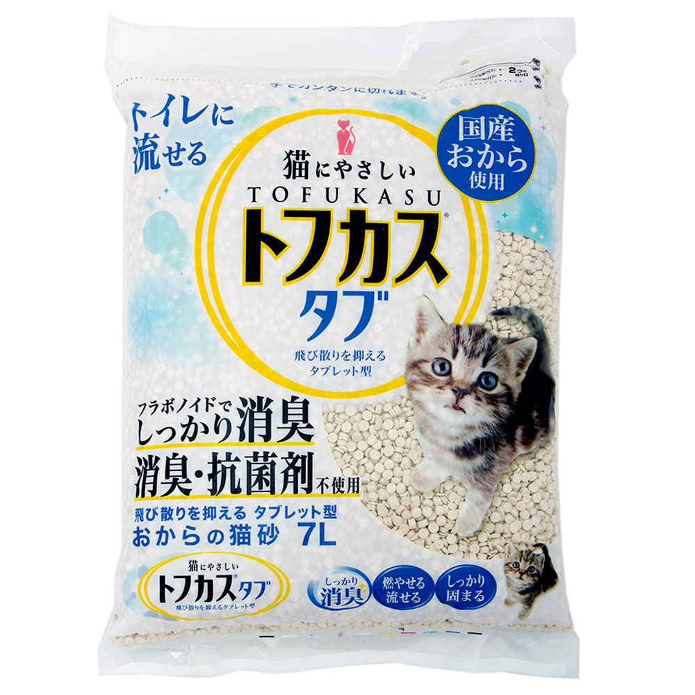 Amazon | トフカス 猫砂 タブ 7L | トフカス | 猫砂 通販