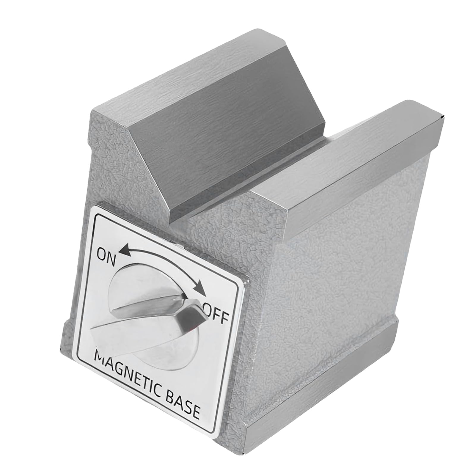 ASHATA Magnesowy V-Block z Przełącznikiem 30KG do Frezarek i Szlifierek