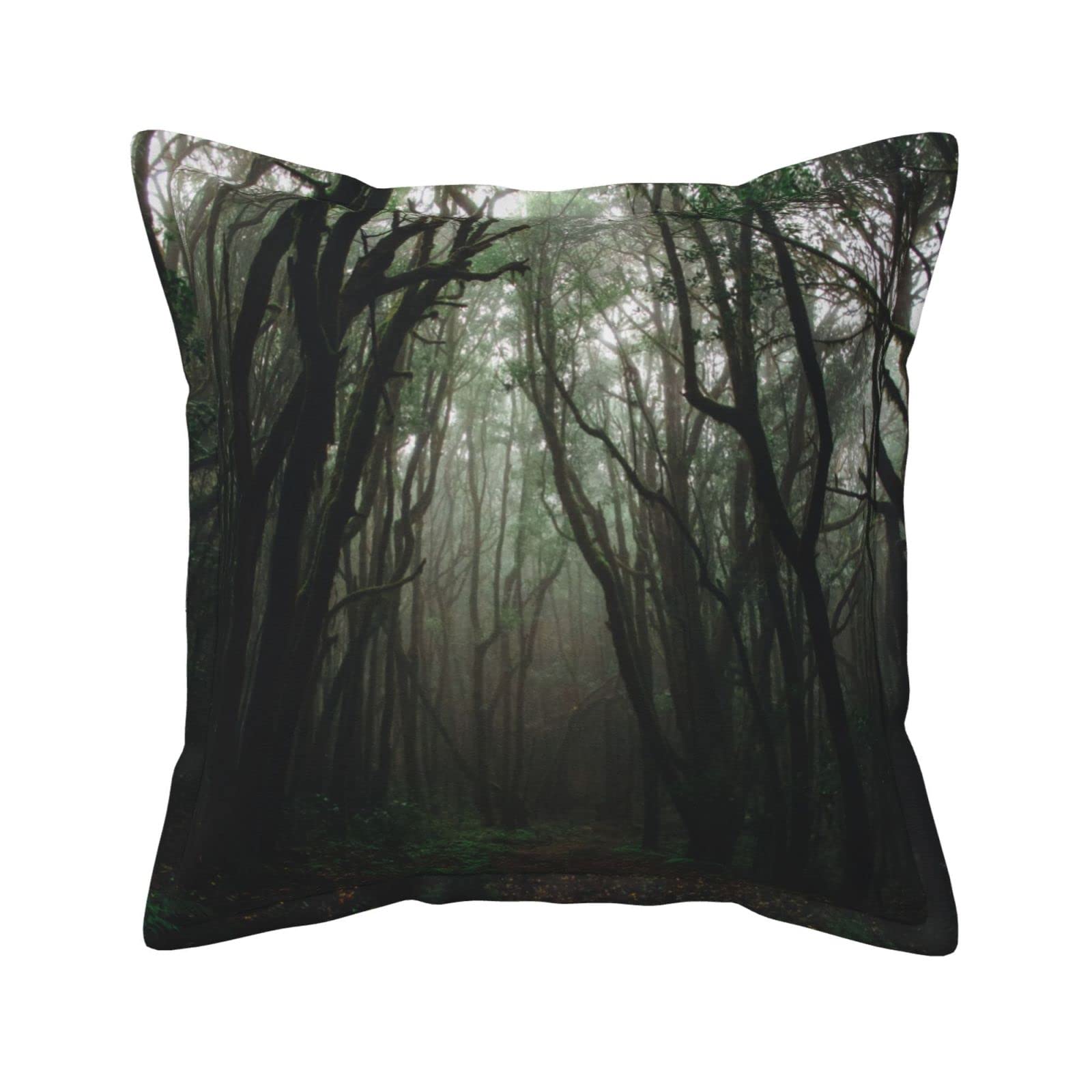 Housses de coussin similicuir moderne Terrible Woods imprimé