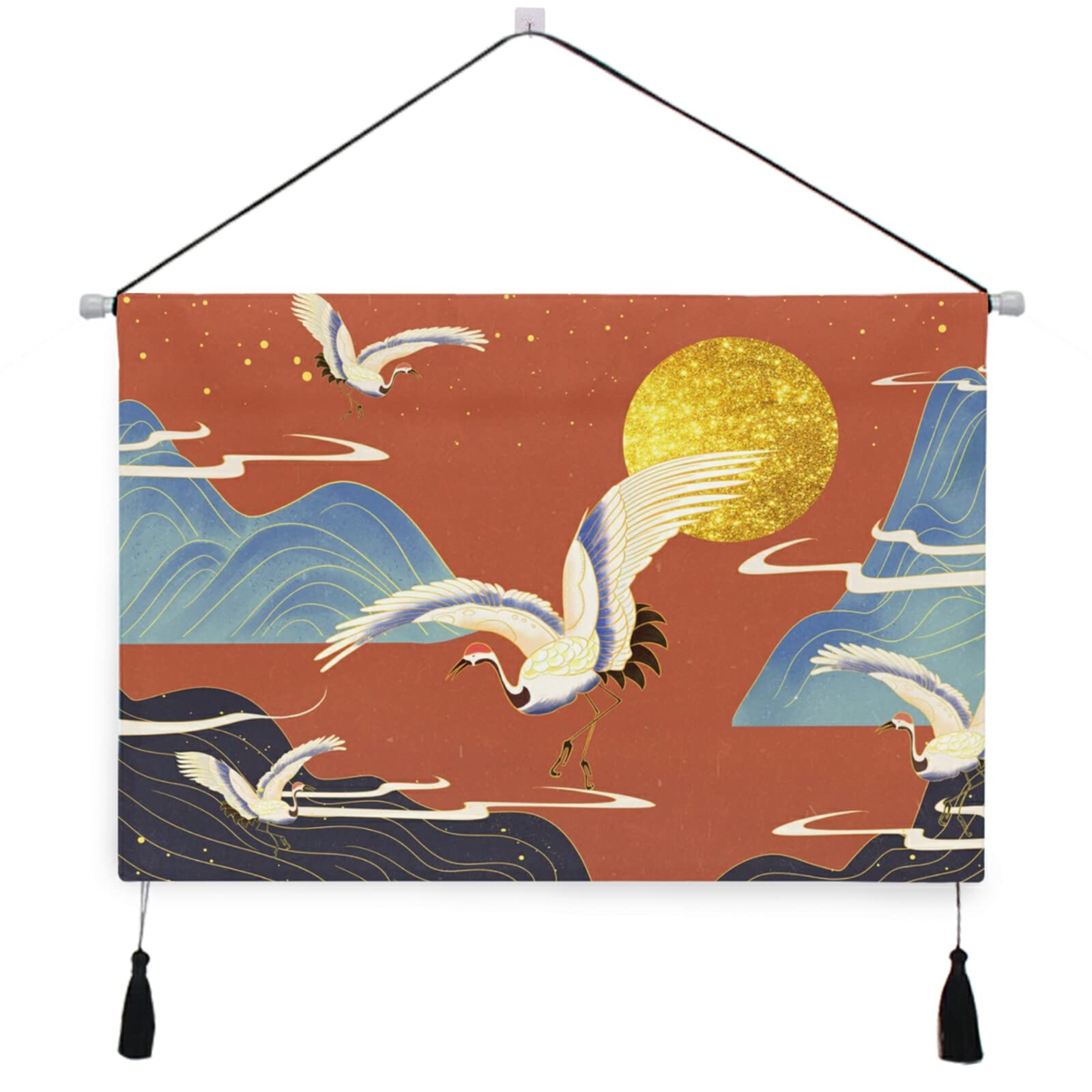 屏風 鶴 祝事 和室 松 鷹 松竹梅和風インテリア 壁掛け 畳