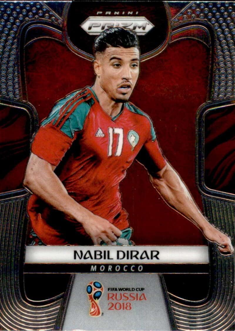 2018 Panini Prizm World Cup #253 Nabil Dirar Morocco Soccer