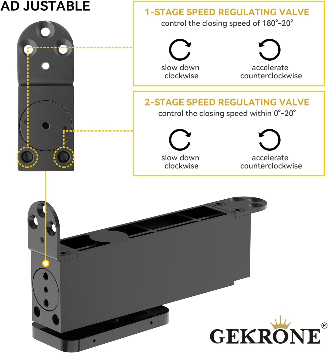 Self Closing Concealed Door Pivot Hinges Heavy-Duty Spring Hydraulic 360 Degree Rotation Stainless Steel Invisible Wooden Secret Hidden Door Hinge System Adjustable Speed Door Weighs 220 Lbs