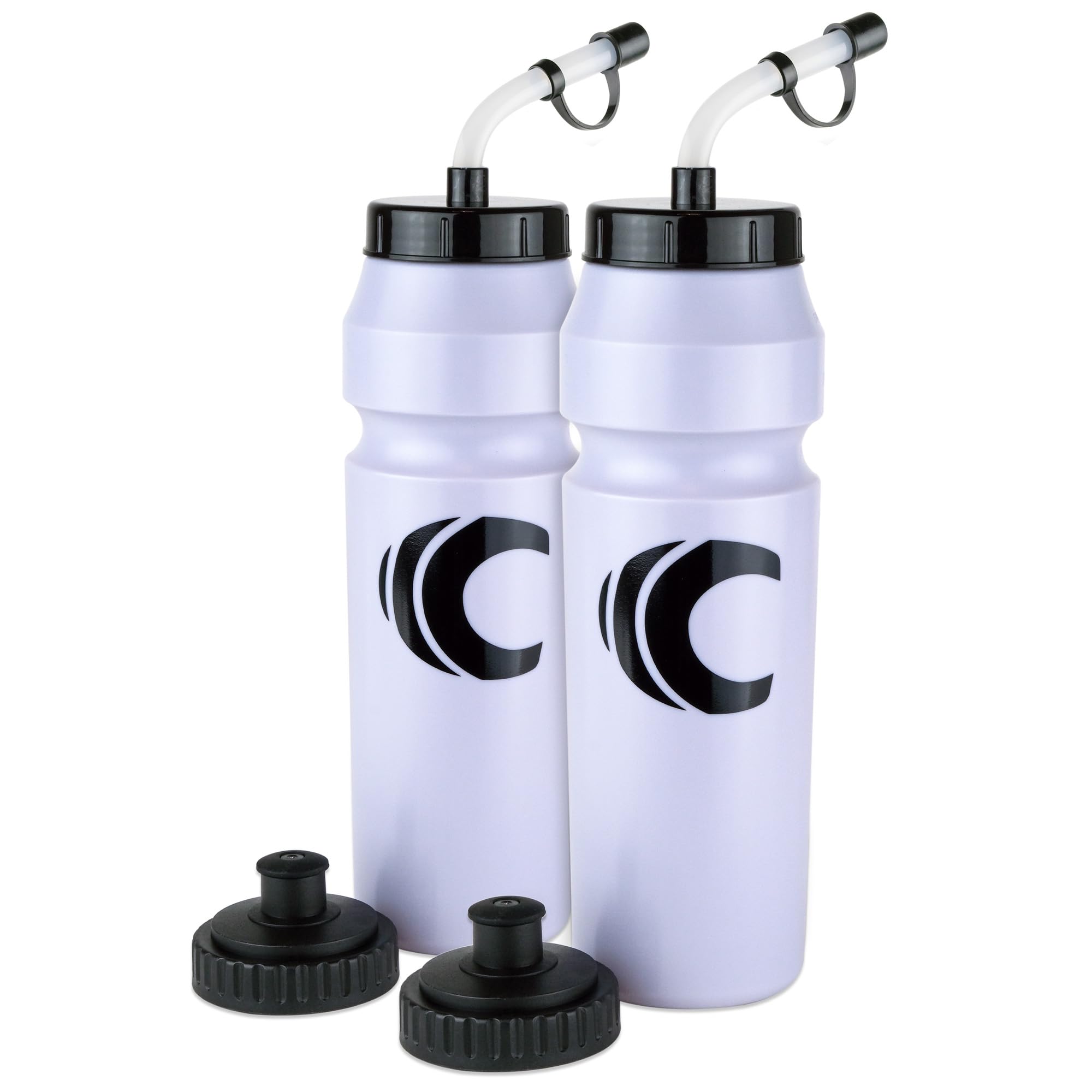Cannon Sports 1 Liter Sports Water Bottle, BPA-Free, 34 Oz Capacity, Large Mouth, 2 lids (Straw and Squeeze), Great For Helmet Sports Such As Hockey, Lacrosse, Football, Boxing (Lavender) — image 1