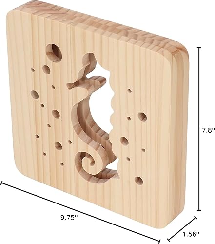 Miniatura 10 de Luz nocturna LED 3D de madera para niños, patrón de madera de pino, alimentada por USB, luz blanca cálida de 2 W, protección ocular, eficiencia