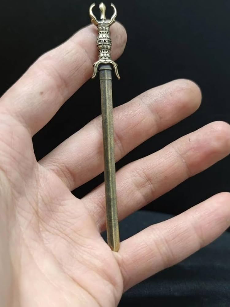 【修縁堂】 真言宗 密教法具 九鈷杵 辟邪 密教法具 魔除け 厄除け 修縁堂】 真言宗 密教法具 九鈷杵 辟邪 密教法具 魔除け 厄除け