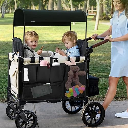 Miniatura 9 de Organizador de vagón, accesorio de almacenamiento de vagón, organizador de accesorios de vagón, bolsa de almacenamiento de carga de malla de gran